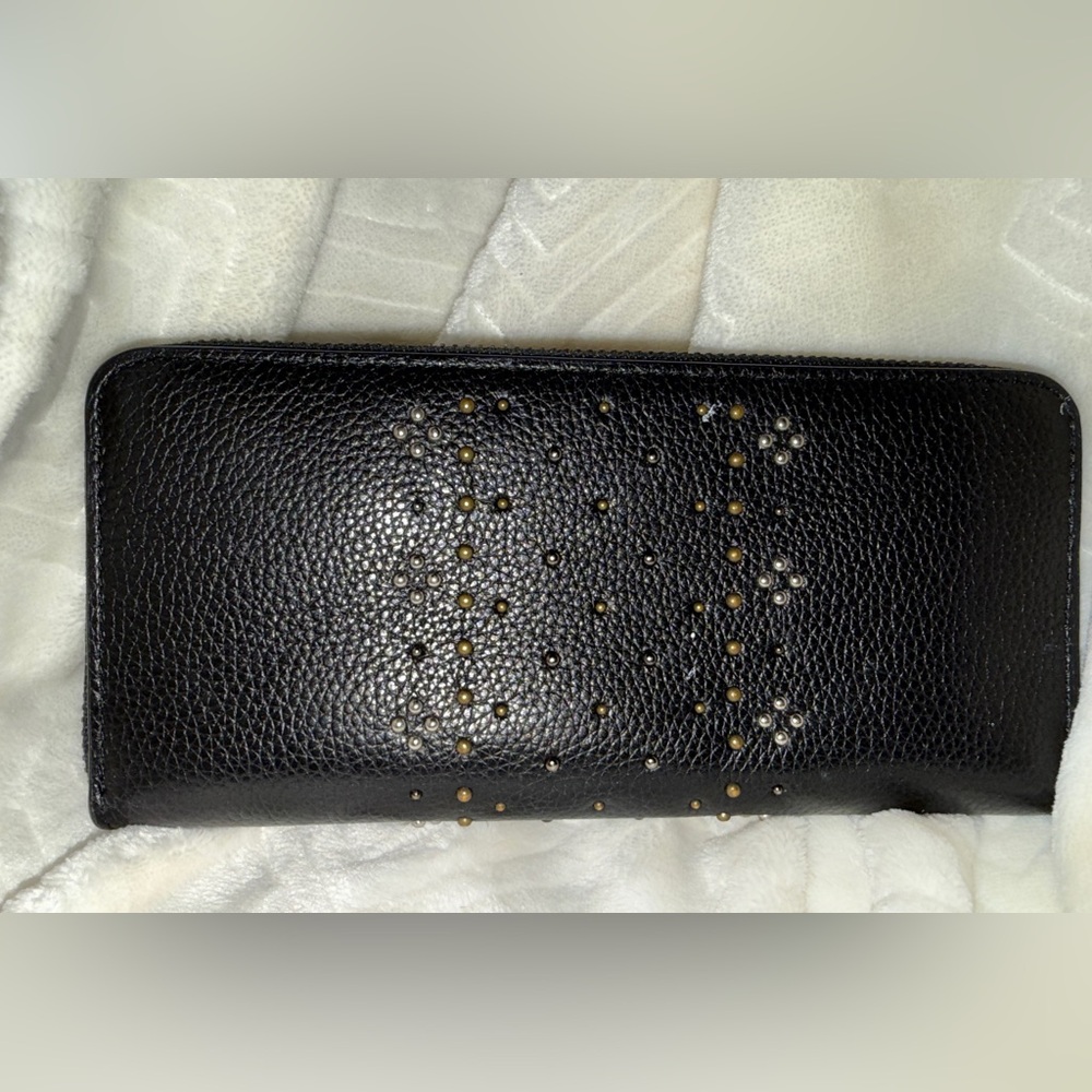 Coach Accordion Waller with Bandana Rivets - Picture 4 of 6